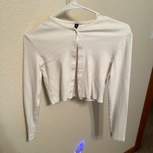 Forever 21 white long sleeve.